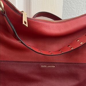 Marc Jacobs Deep Red Shoulder Bag
